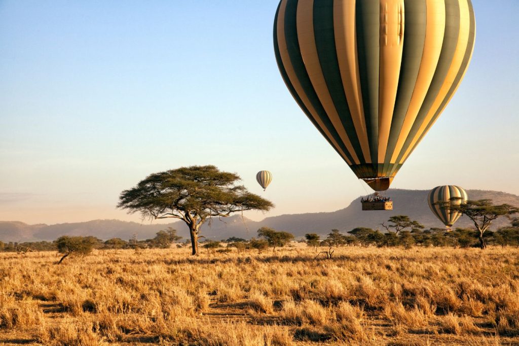 Hot air balloon Serengeti