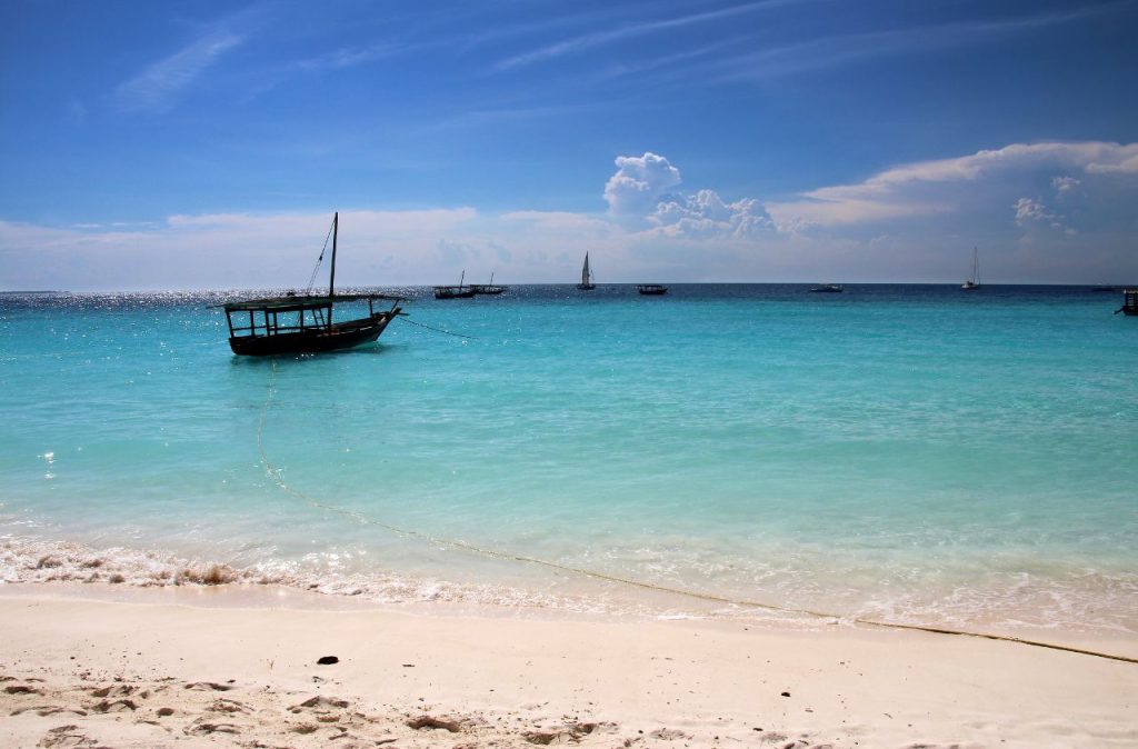 Kendwa Beach in Zanzibar