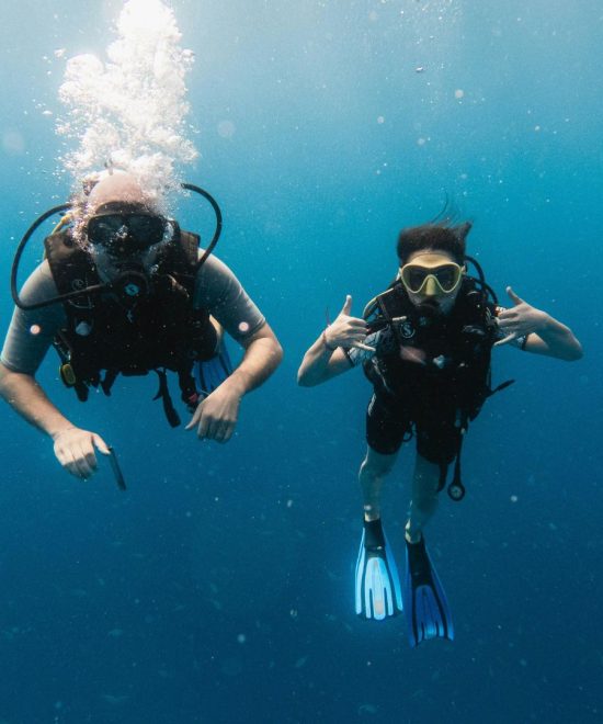 Scuba diving