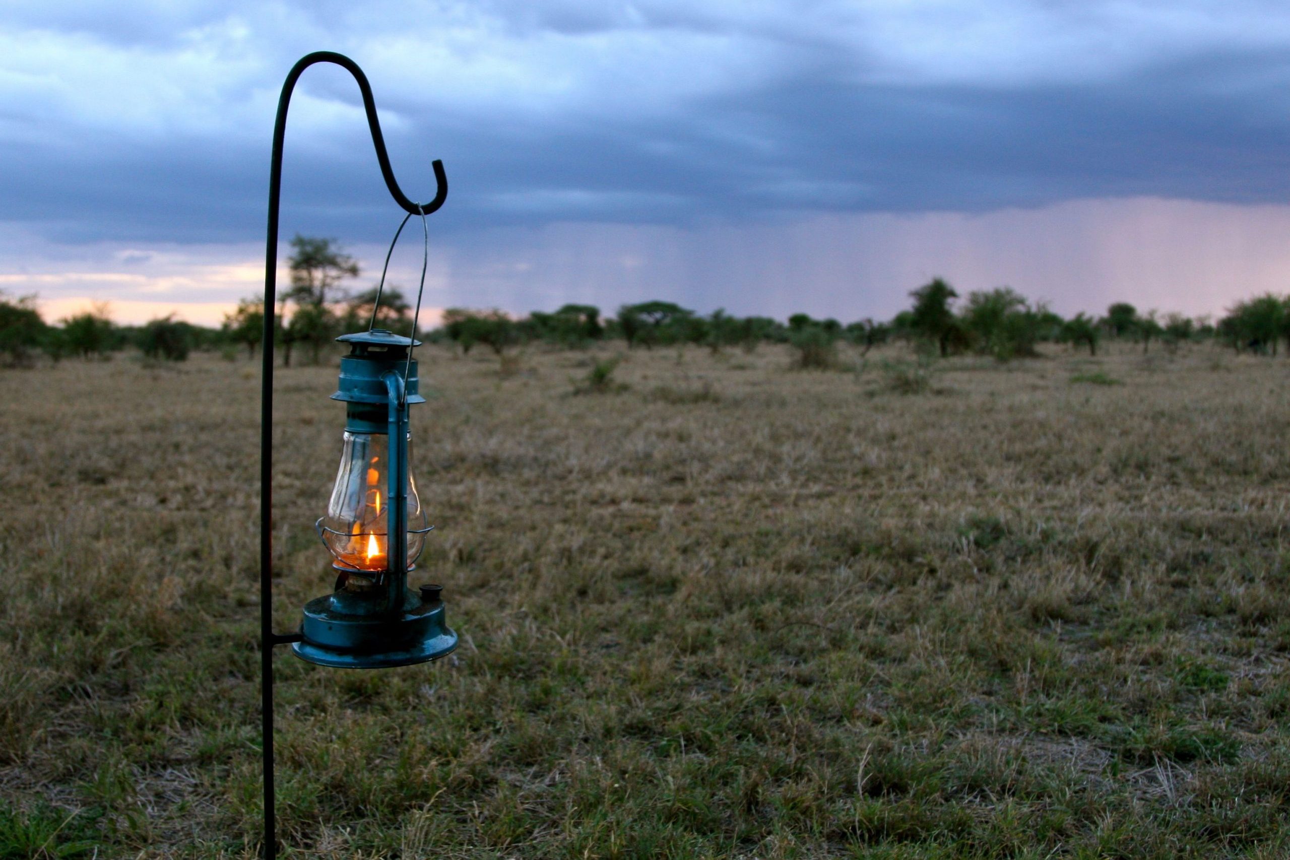 dinner in the bush Tanzania safari